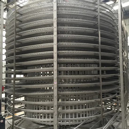 Customized IQF Spiral Freezer for Meat and Poultry