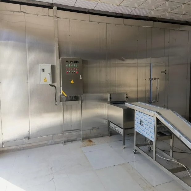 Industrial IQF Spiral Freezer for Rapid Food Preservation