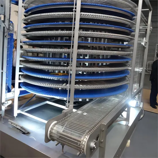 Industrial IQF Spiral Freezer for Rapid Food Preservation