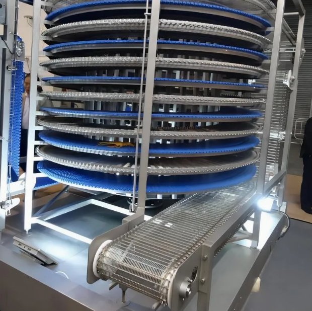 Industrial IQF Spiral Freezer for Rapid Food Preservation