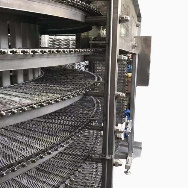 Industrial IQF Spiral Freezer for Food Processing