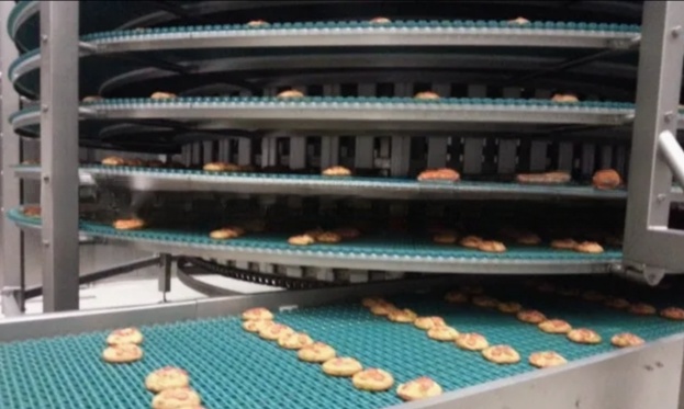 700kg IQF Spiral Freezer for Food Processing