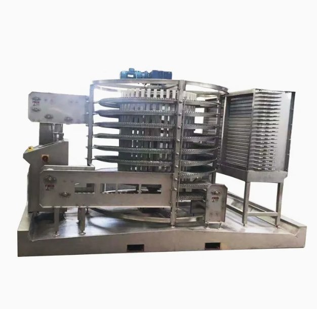 Industrial IQF Spiral Freezer for Food Processing