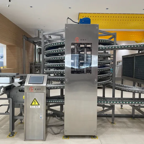 Industrial Spiral Freezer for Quick Meat & Fruit Freezing