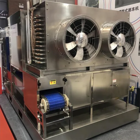Advanced IQF Spiral Freezer Machine for Food Processing