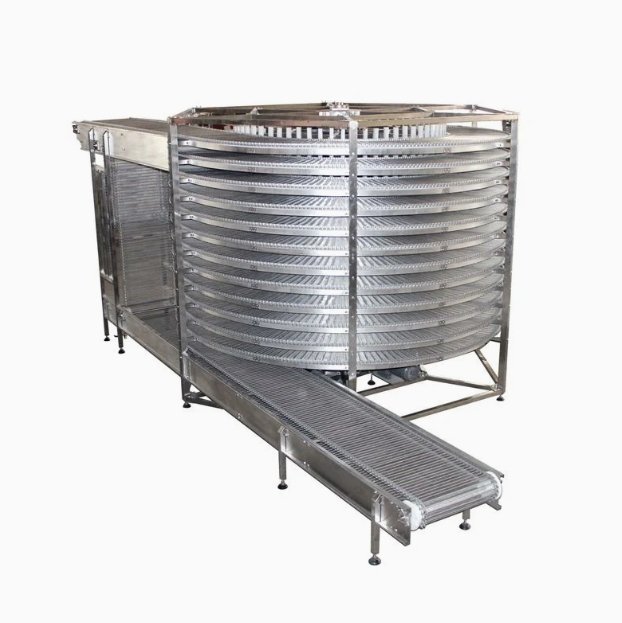 Twin Drum IQF Spiral Freezer for Meat Processing