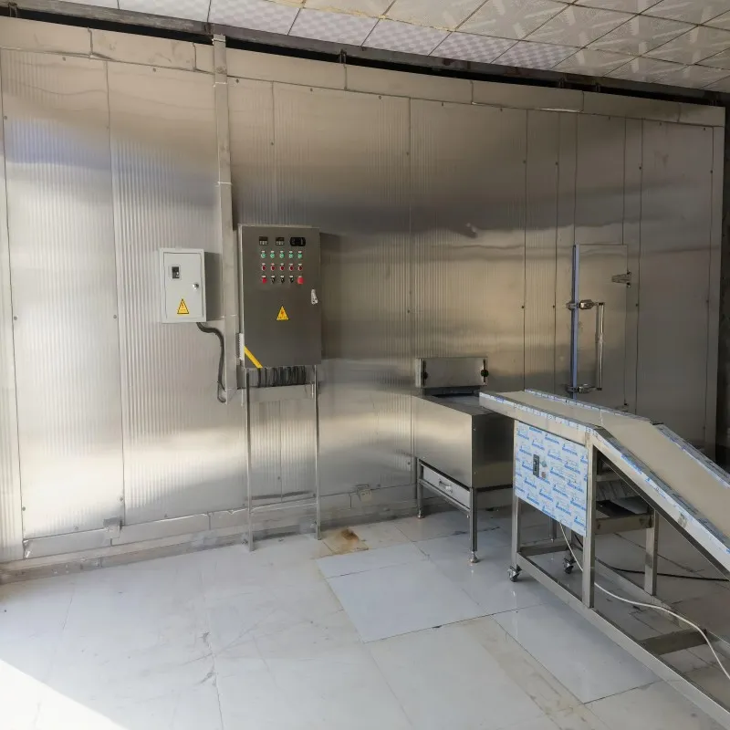 Quality control check during Spiral Freezer production